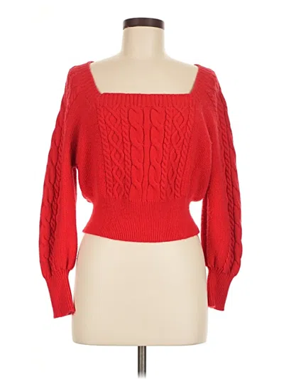 Pre-owned Mi Ami Pullover Sweater In Red
