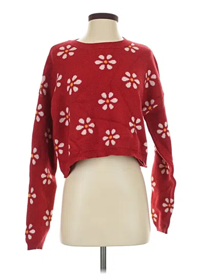 Pre-owned Mi Ami Pullover Sweater In Red