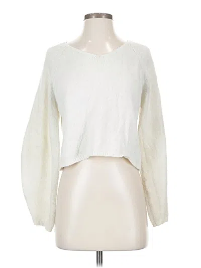 Pre-owned Mi Ami Pullover Sweater In White