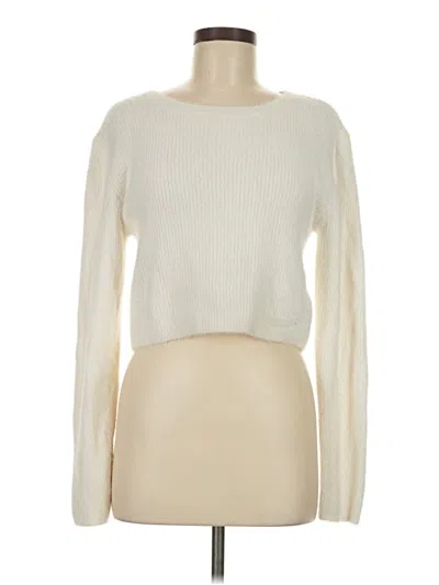 Pre-owned Mi Ami Pullover Sweater In White