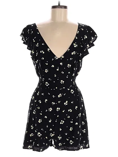Pre-owned Mi Ami Romper In Black