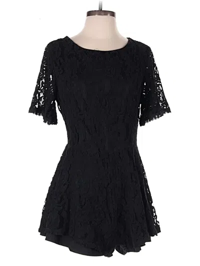 Pre-owned Mi Ami Romper In Black