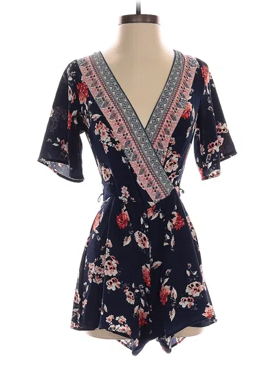 Pre-owned Mi Ami Romper In Blue