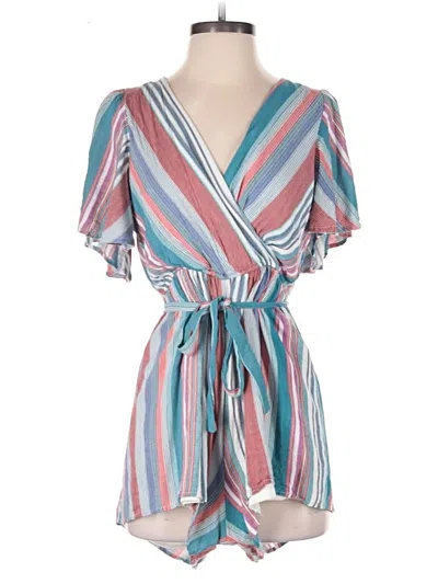 Pre-owned Mi Ami Romper In Blue