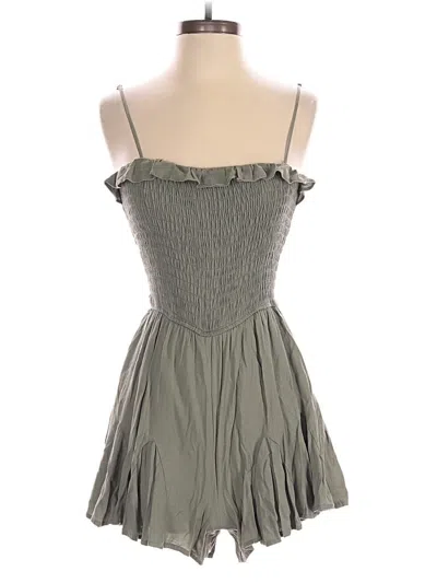 Pre-owned Mi Ami Romper In Gray