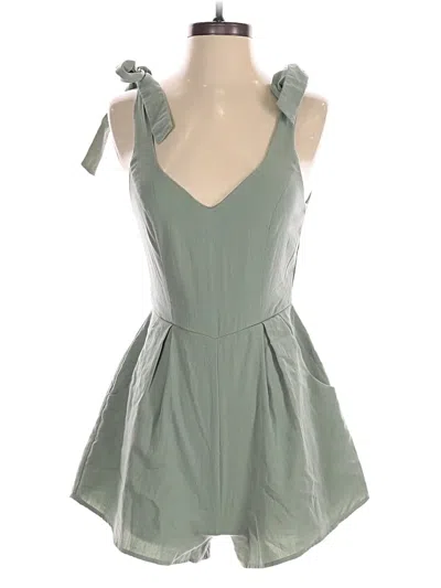 Pre-owned Mi Ami Romper In Green