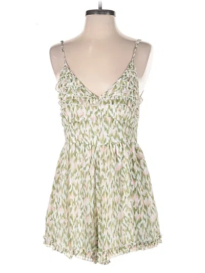 Pre-owned Mi Ami Romper In Green
