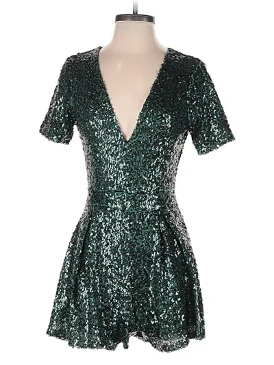 Pre-owned Mi Ami Romper In Green