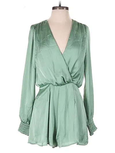 Pre-owned Mi Ami Romper In Green