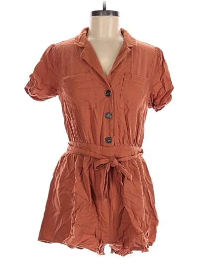 Pre-owned Mi Ami Romper In Orange