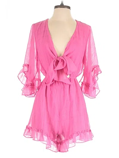 Mi Ami Romper In Pink