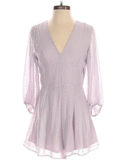 Pre-owned Mi Ami Romper In Purple