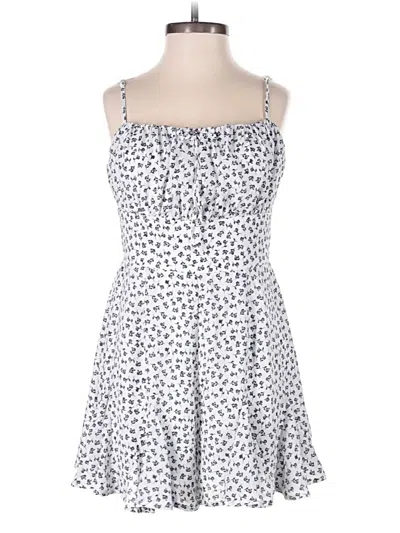 Pre-owned Mi Ami Romper In White
