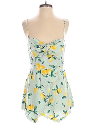Pre-owned Mi Ami Romper In Yellow
