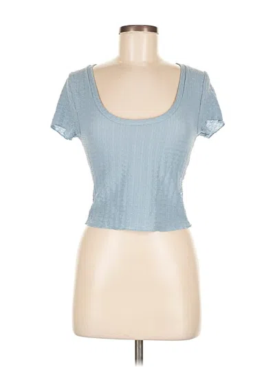 Pre-owned Mi Ami Short Sleeve T-shirt In Blue