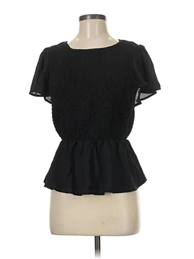 Pre-owned Mi Ami Short Sleeve T-shirt In Black