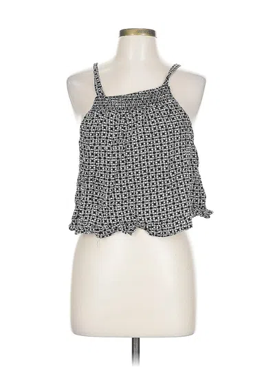 Pre-owned Mi Ami Sleeveless Blouse In Black
