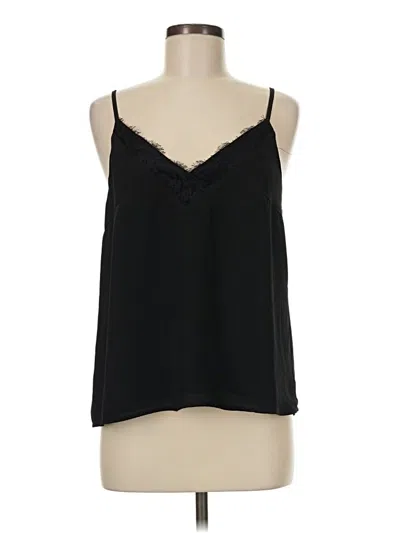 Pre-owned Mi Ami Sleeveless Blouse In Black