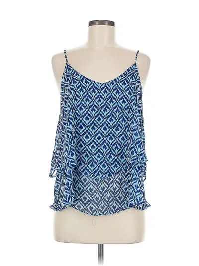 Pre-owned Mi Ami Sleeveless Blouse In Blue