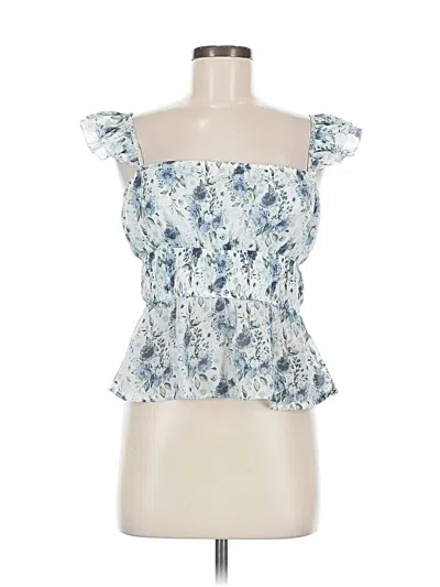 Pre-owned Mi Ami Sleeveless Blouse In Blue