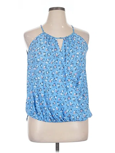 Pre-owned Mi Ami Sleeveless Blouse In Blue