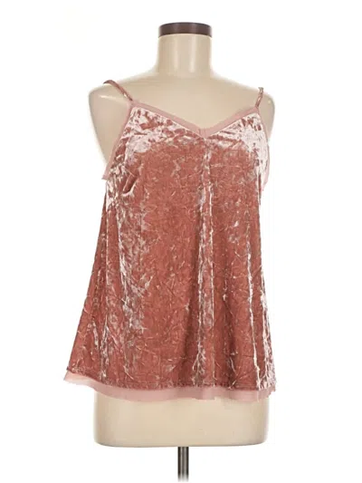 Pre-owned Mi Ami Sleeveless Blouse In Brown
