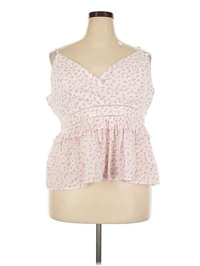Pre-owned Mi Ami Sleeveless Blouse In Pink