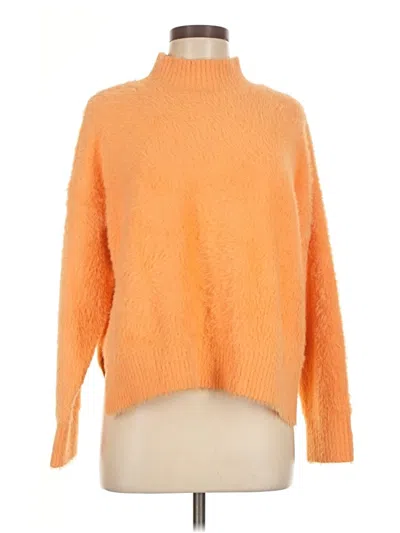 Pre-owned Mi Ami Turtleneck Sweater In Orange