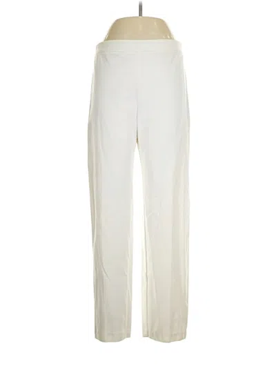 Pre-owned Mi Jong Lee Casual Pants In Ivory