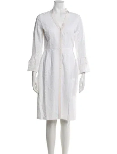 Pre-owned Mi Jong Lee Jacket In White