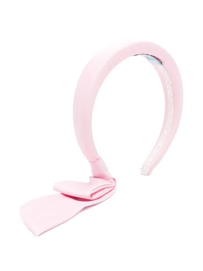 Mi Mi Sol Kids' Bow-detail Headband In Pink