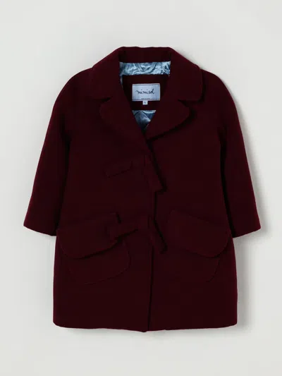 Mi Mi Sol Coat  Kids Color Brown In Black