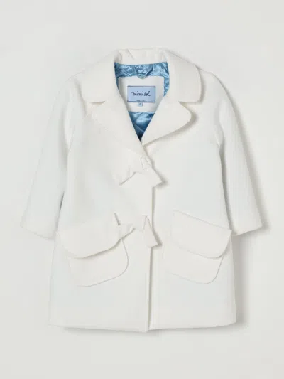 MI MI SOL COAT MI MI SOL KIDS COLOR YELLOW CREAM,H38975090