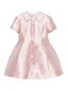 Mi Mi Sol Collared Button-front Dress In Pink