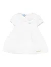 Mi Mi Sol Collared Embroidery Dress In White