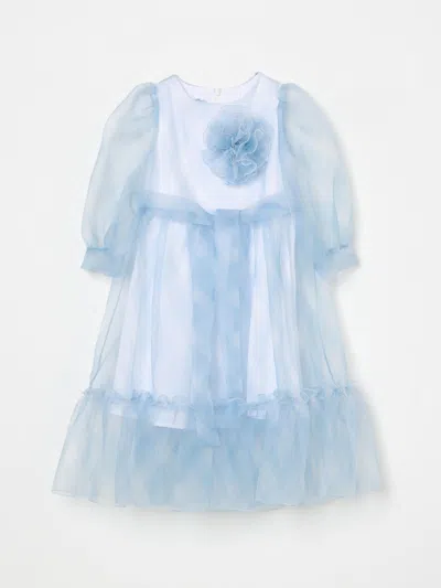 Mi Mi Sol Dress  Kids Color Gnawed Blue