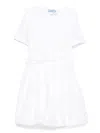 Mi Mi Sol Embroidered Dress In White