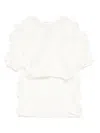 Mi Mi Sol Top  Kids Color Yellow Cream In Neutrals