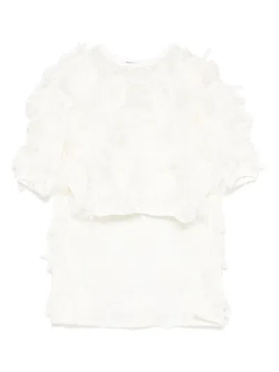 MI MI SOL FRINGE-DETAILED TOP