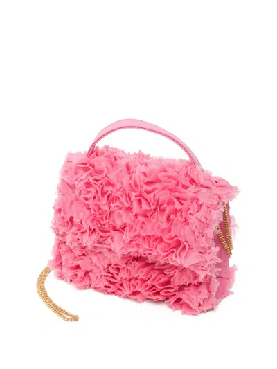 Mi Mi Sol Kids' Ruffled Chain Bag In Pink