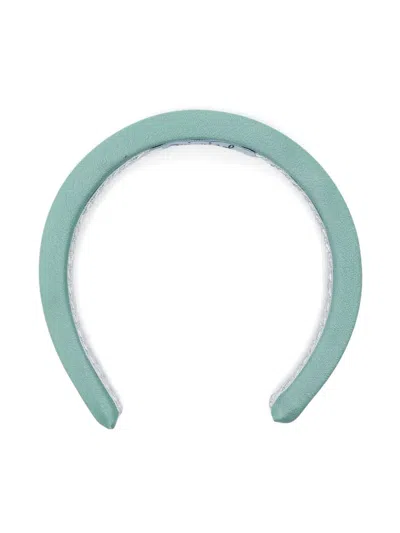 Mi Mi Sol Kids' Satin Crepe Head Band In Green