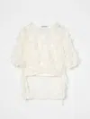 Mi Mi Sol Top  Kids Color Yellow Cream In Yellow Cream