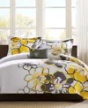 Mi Zone Allison Printed 4-piece Comforter Set, King/california King In Yellow