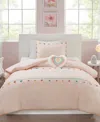 Mi Zone Tessa Tassel 3-pc. Comforter Set, Twin In Blush