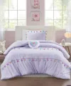 Mi Zone Tessa Tassel 4-pc. Comforter Set, Full/queen In Lavender