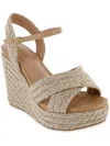 Mia Alouette Wedge Espadrille Sandal In Beige