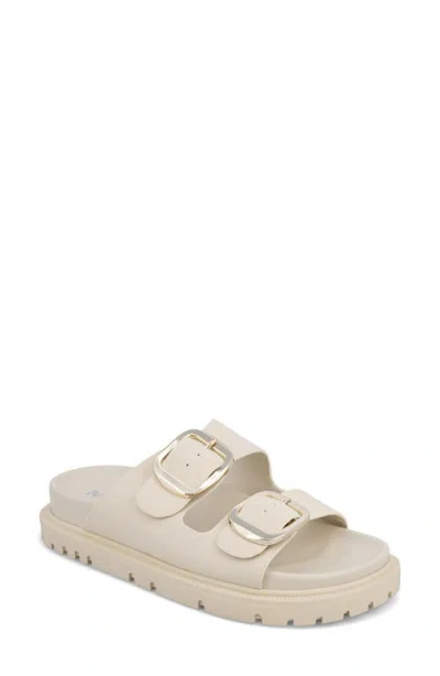 Mia Alttar Slide Sandal In White