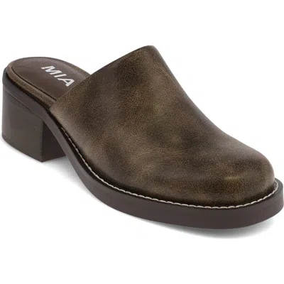 Mia Amandine Clog In Brown