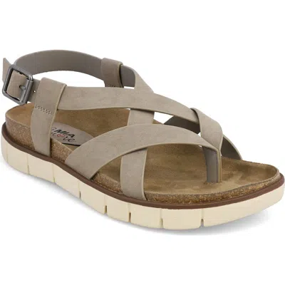 Mia Amore Elain Strappy Sandal In Taupe