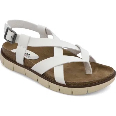 Mia Amore Elain Strappy Sandal In White
